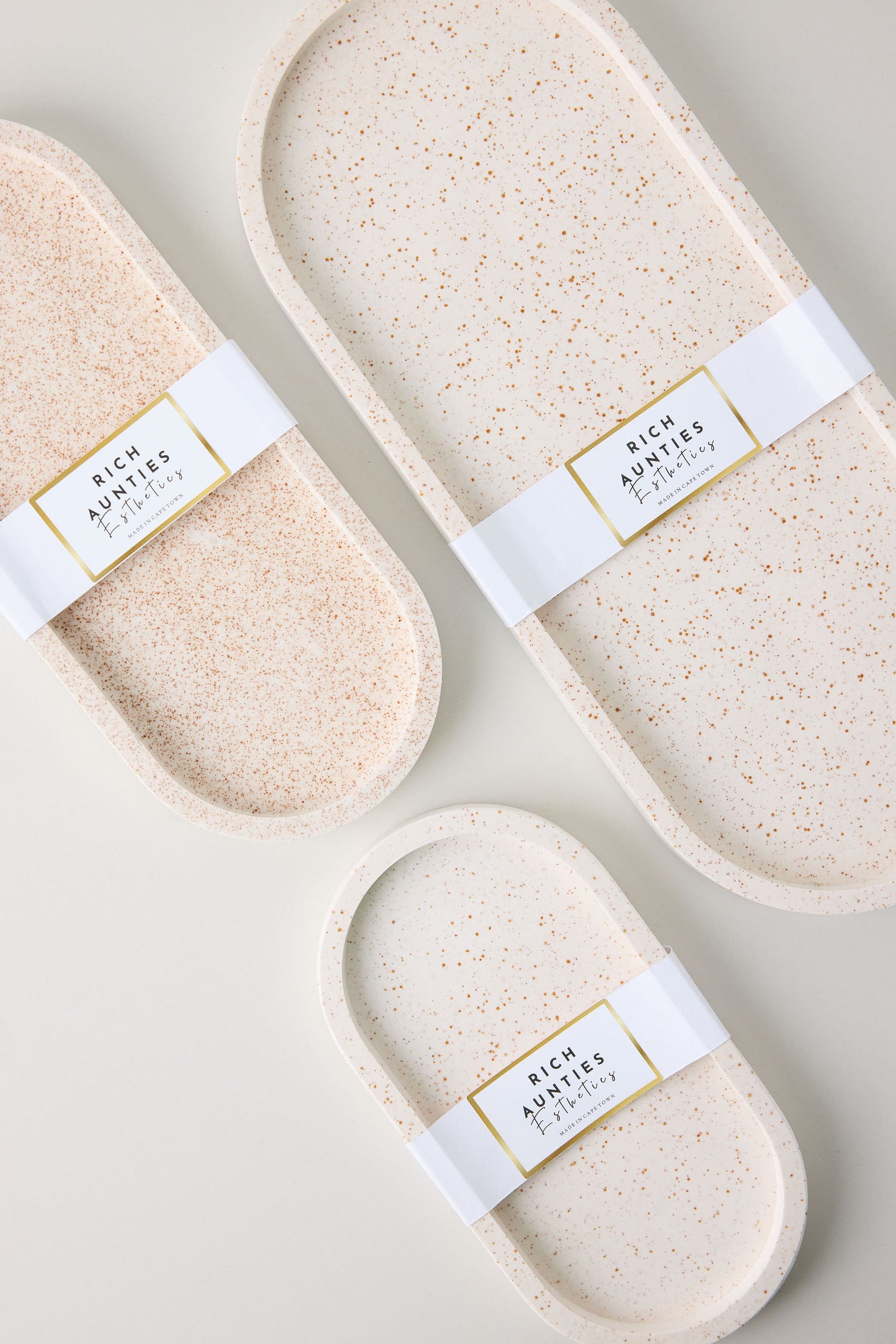 Trinket Tray Set Oatmeal