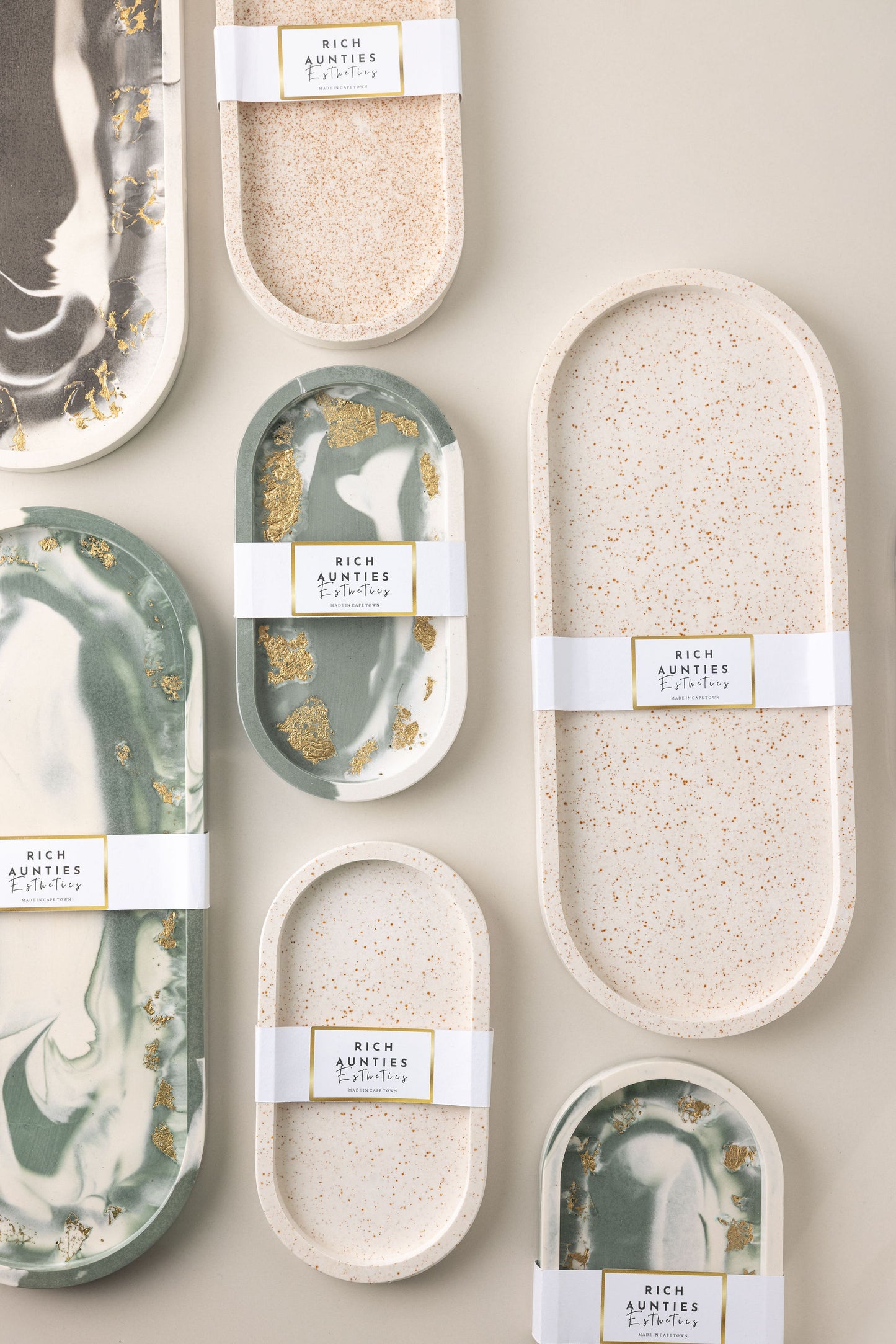 Trinket Tray Oatmeal Large