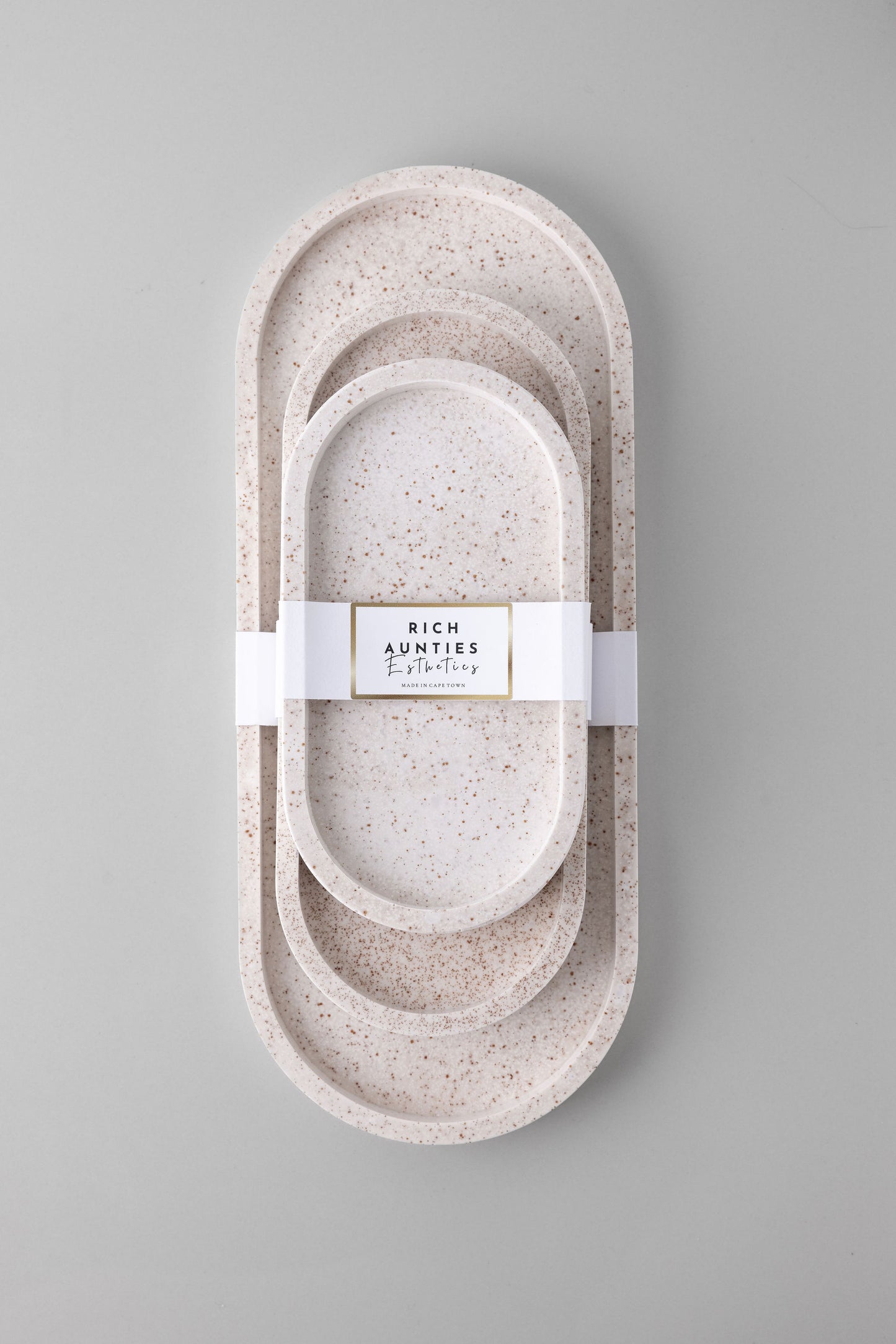 Trinket Tray Set Oatmeal