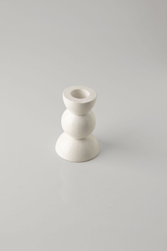 The Tower Candle Holder Oatmeal