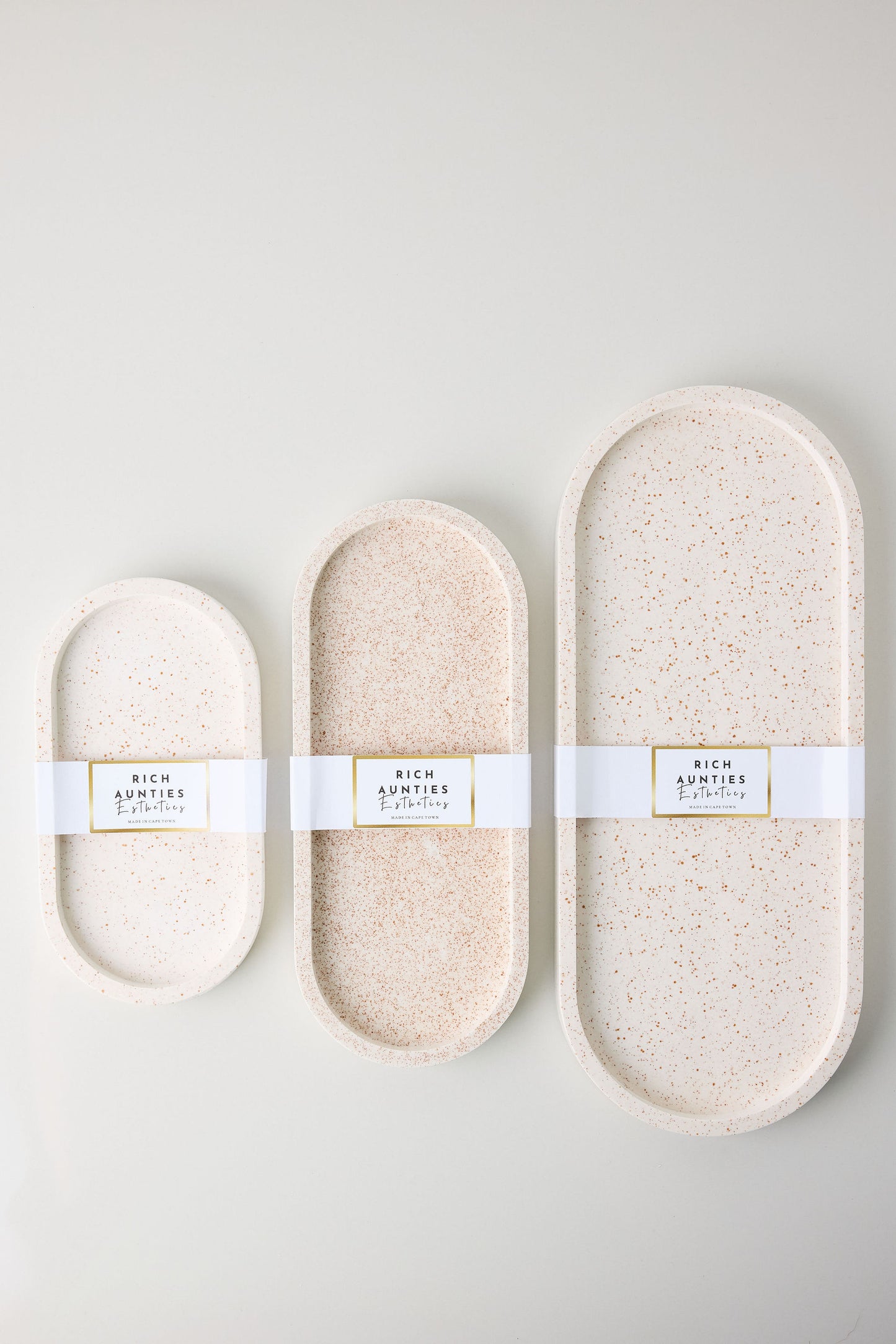 Trinket Tray Set Oatmeal