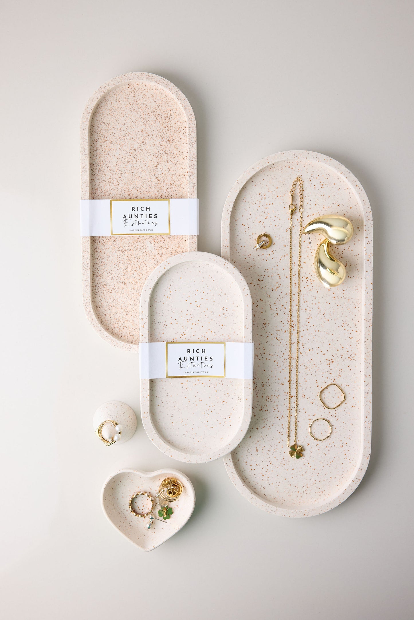 Trinket Tray Oatmeal Medium