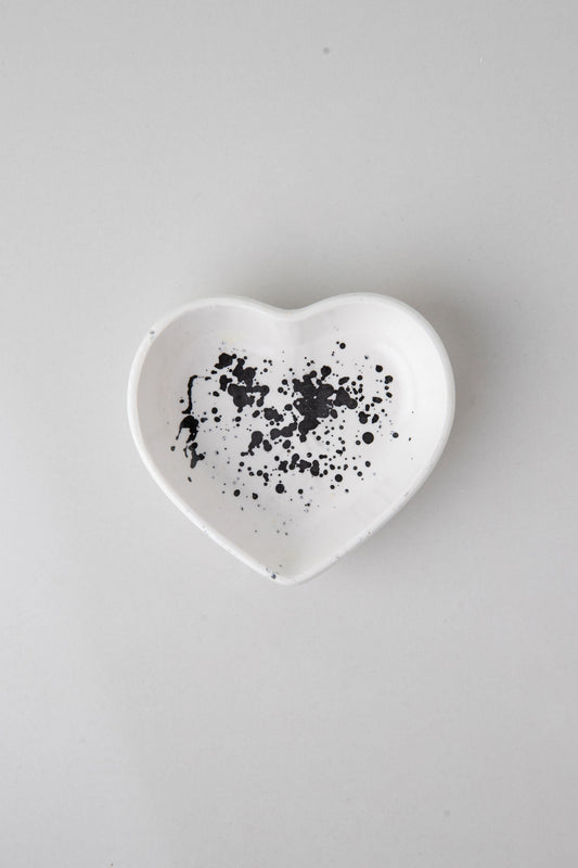 Mini Heart Tray Dalamatian